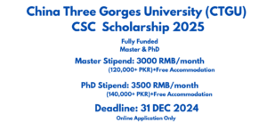 Explore the academic opportunities at China Three Gorges University for international students. Learn about the China Government Scholarship, programs offered, and the application process to study at this prestigious university in China